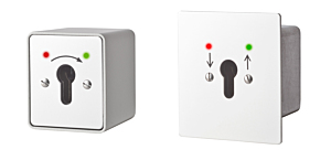 Europrofiel cilinder met LED rood/groen