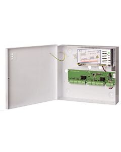 interlock controller met 24V, 5A netvoeding in plaatstalen kast met netsnoer