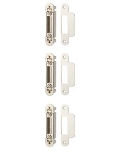 sluitplaten/kommen set voor houten kozijnen